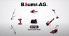 BAUMR-AG 40V Battery Powered Lawn Mower - 2x Lithium Batteries